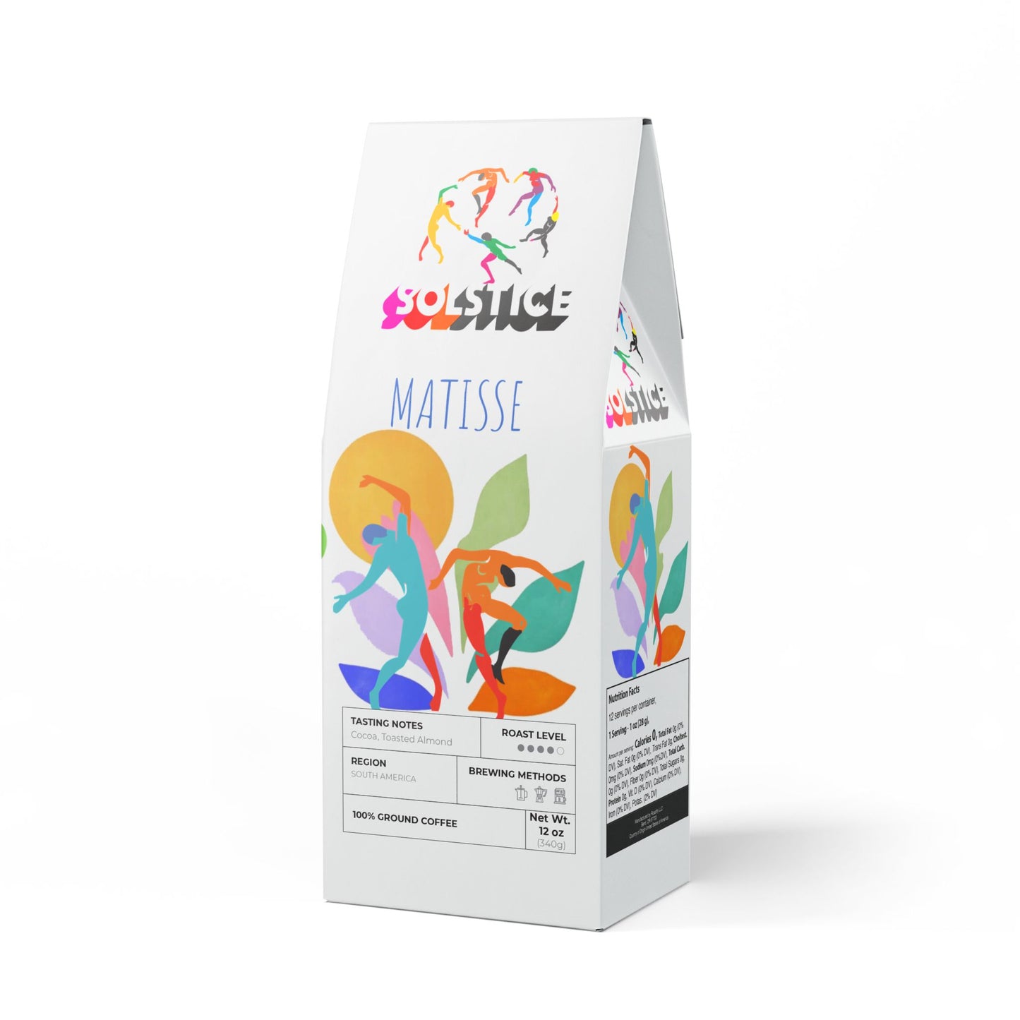 SOLSTICE MATISSE The Artists Coffee Blend (Medium-Dark Roast)