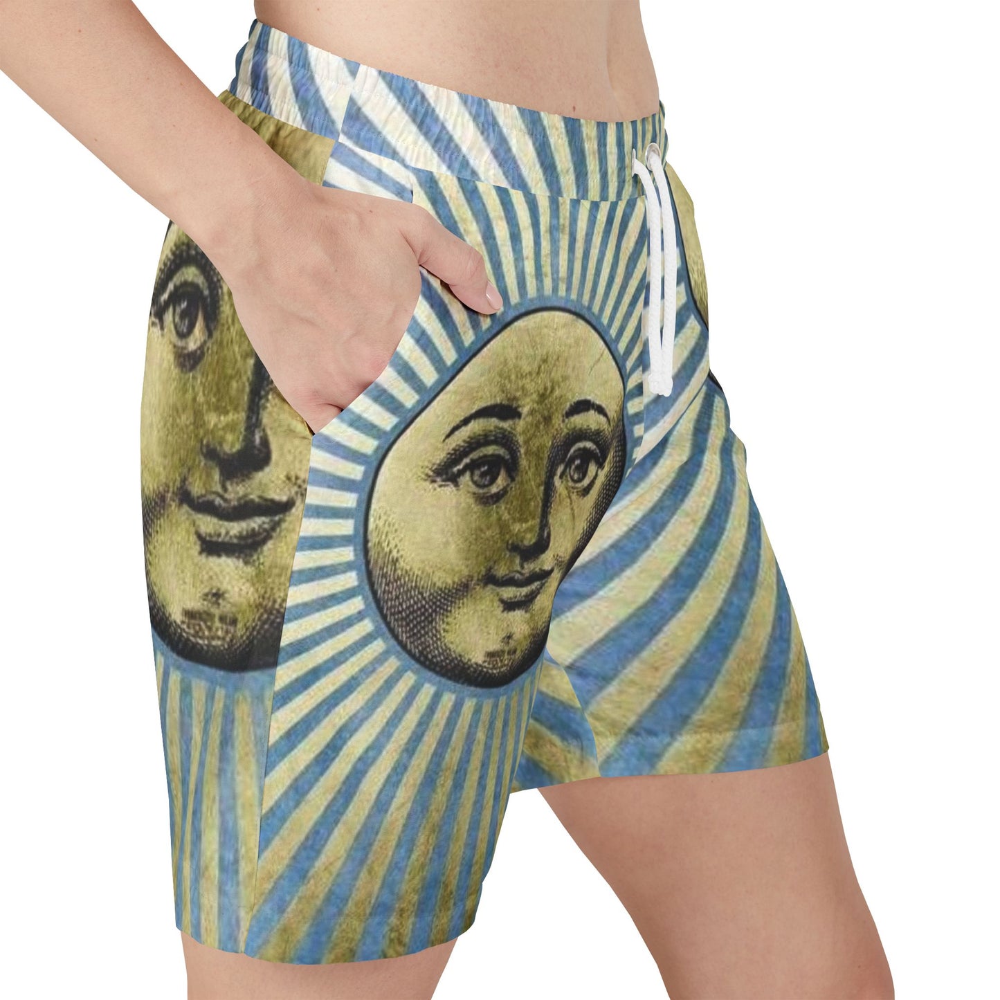 SOLSTICE Vintage Sun Swim Shorts (AOP)