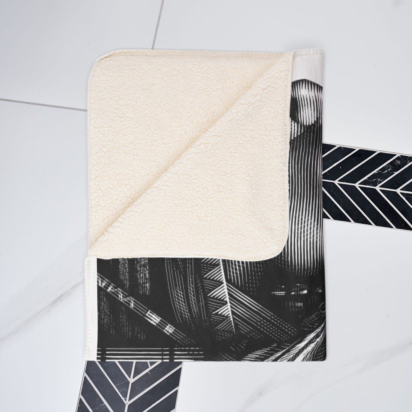 Solstice Shaman Fleece Sherpa Blanket