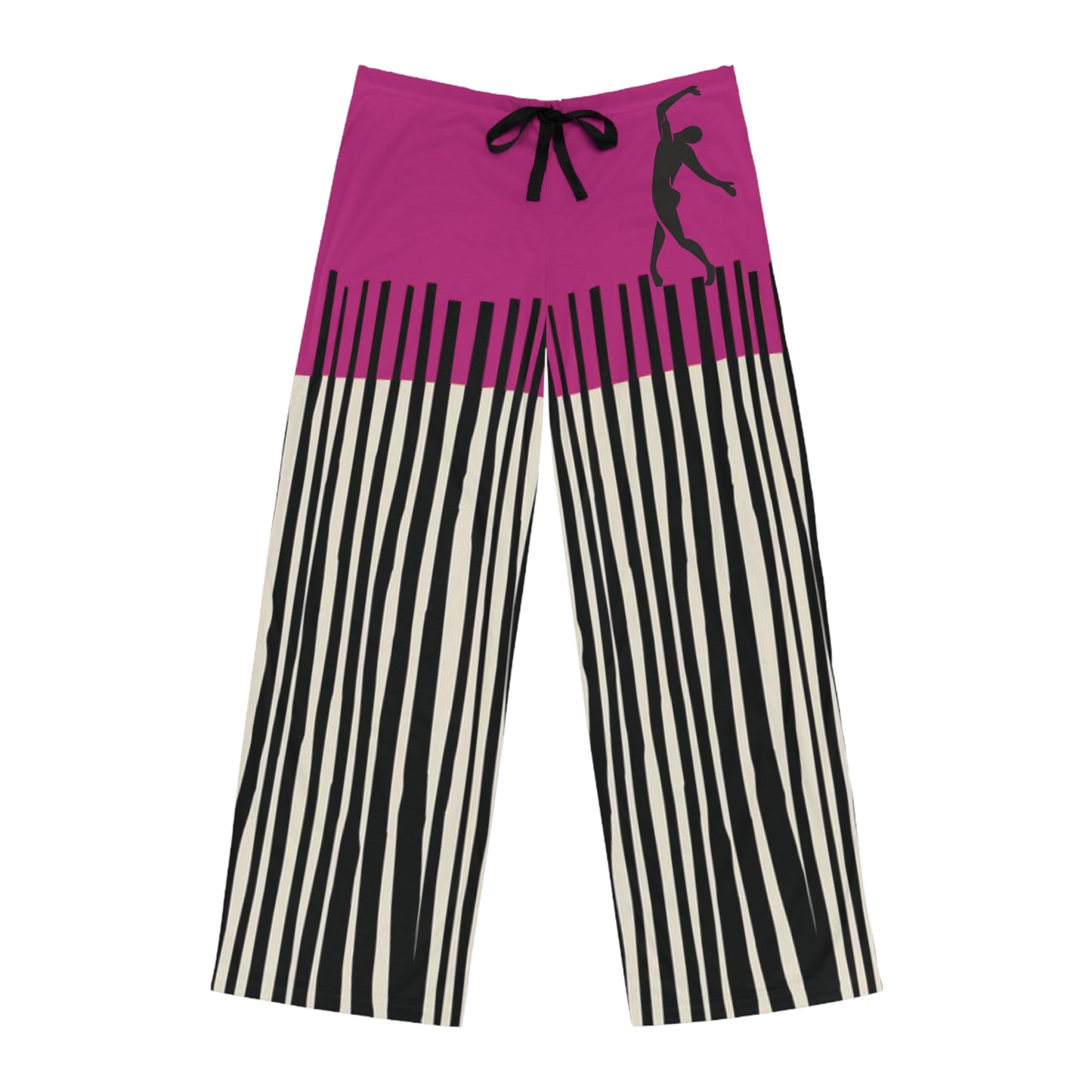 SOLSTICE Bamboo Men's Pajama DARK PINK Pants (AOP)