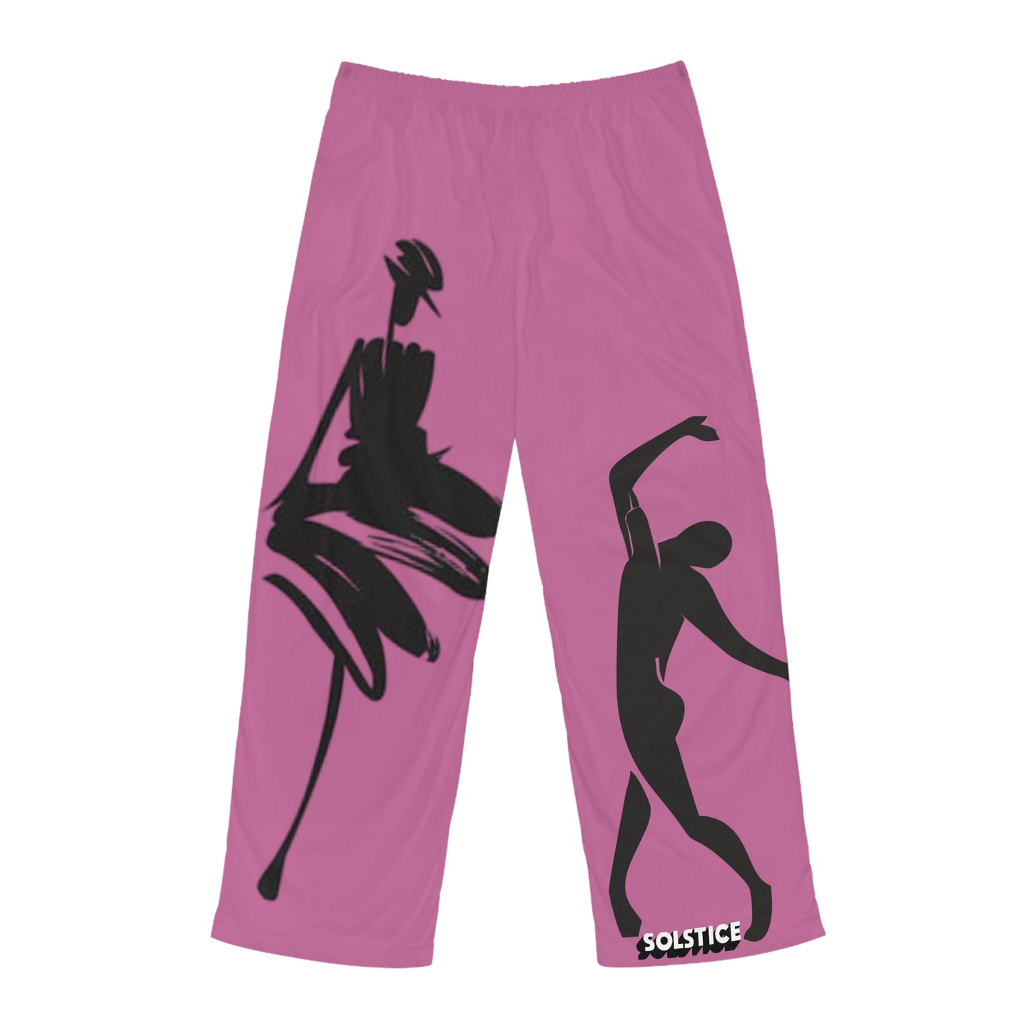 SOLSTICE Fashionist 2 Men's Pajama pink Pants (AOP)