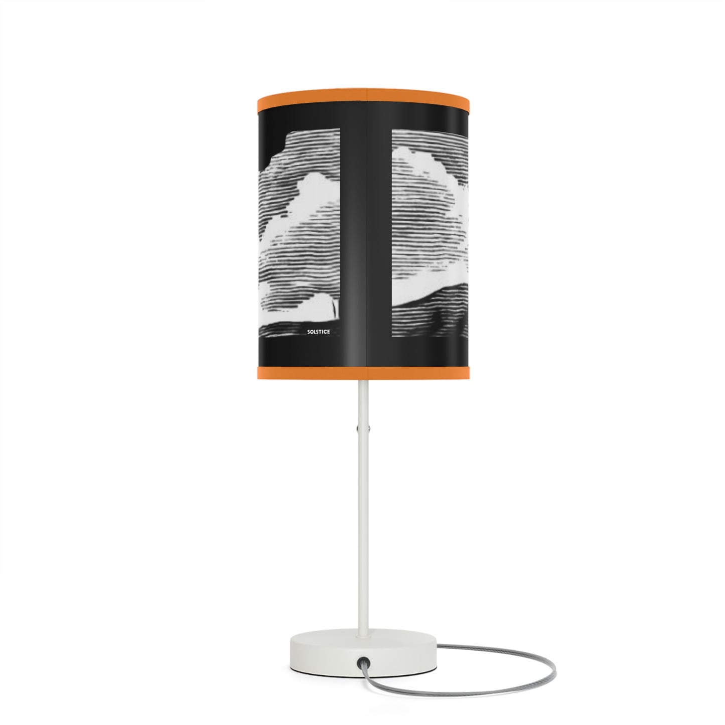 Solstice Engraved Sunrise Lamp on a Stand, US|CA plug