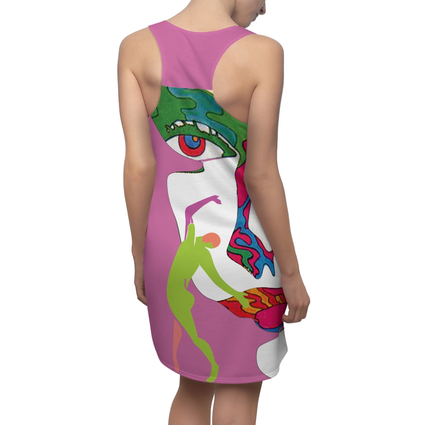 Copy of Women's POP ART Cut & Sew Racerback Dress (AOP)