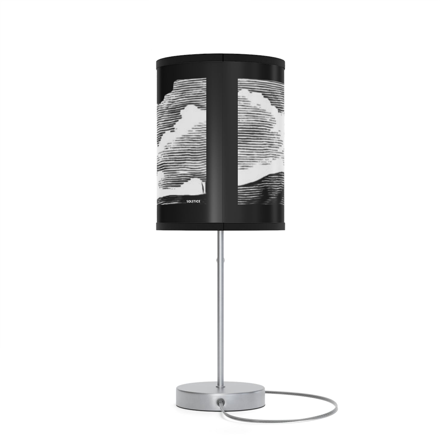 Solstice Engraved Sunrise Lamp on a Stand, US|CA plug