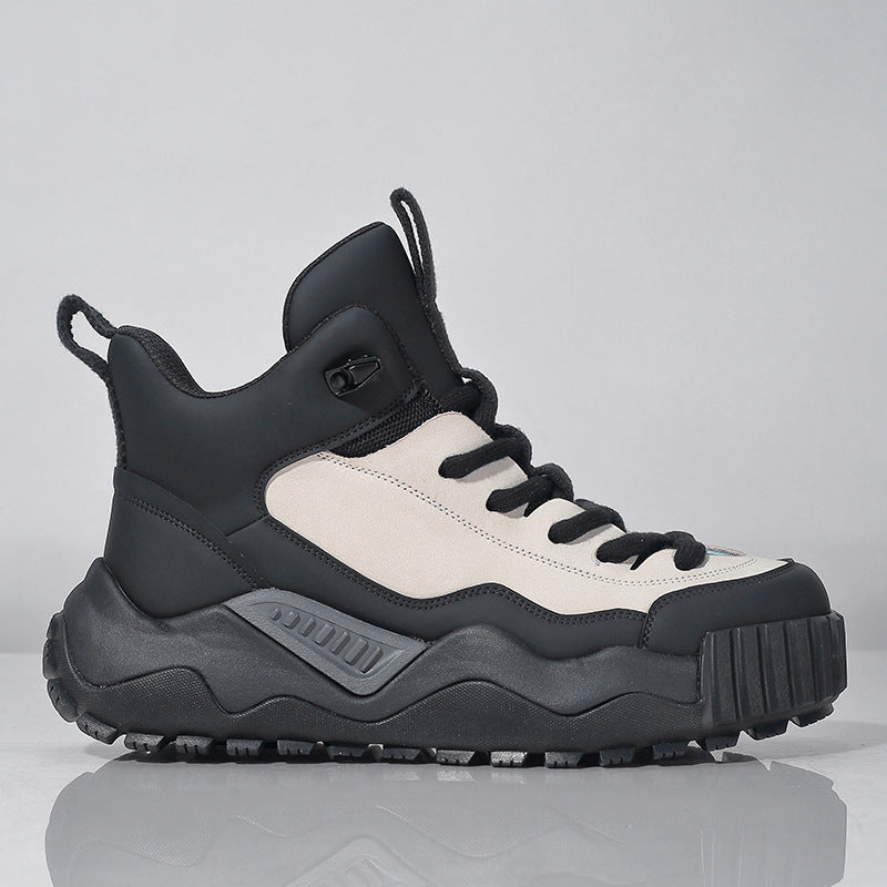 High-top Platform Men's Solstice Style Shoes Breathable And Lightweight