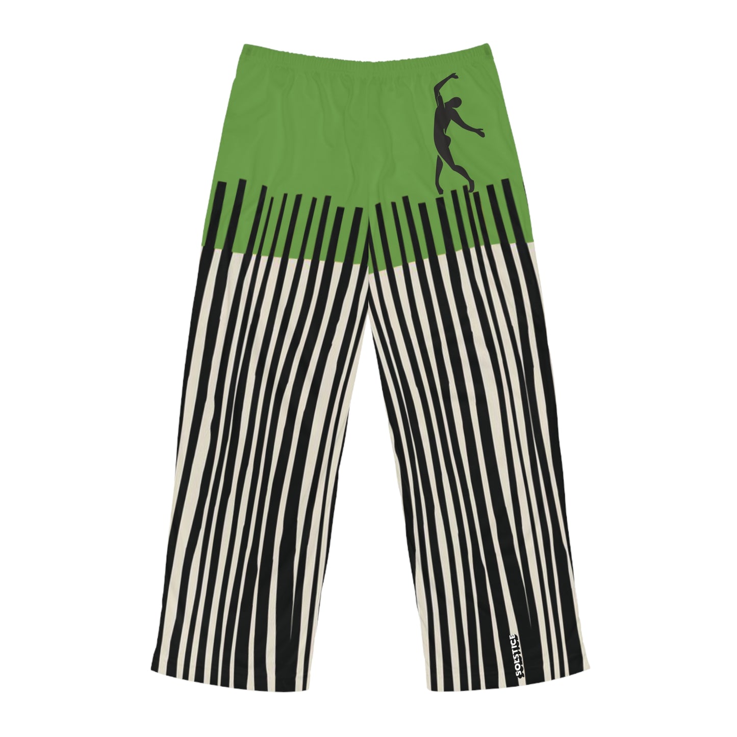 SOLSTICE Bamboo Men's Pajama Green Pants (AOP)