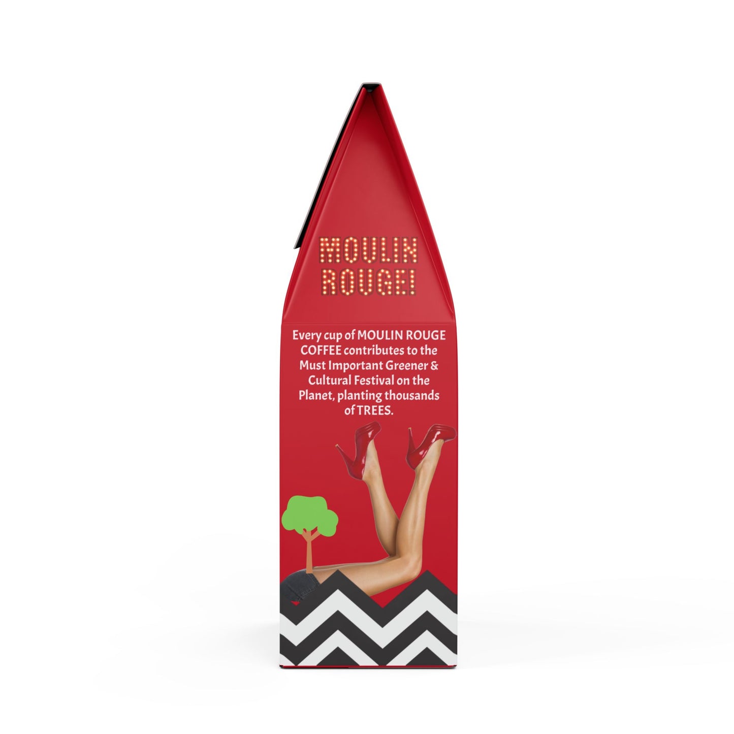 SOLSTICE MOULIN ROUGE Trapper Peak Decaf Coffee Blend (Medium Roast)