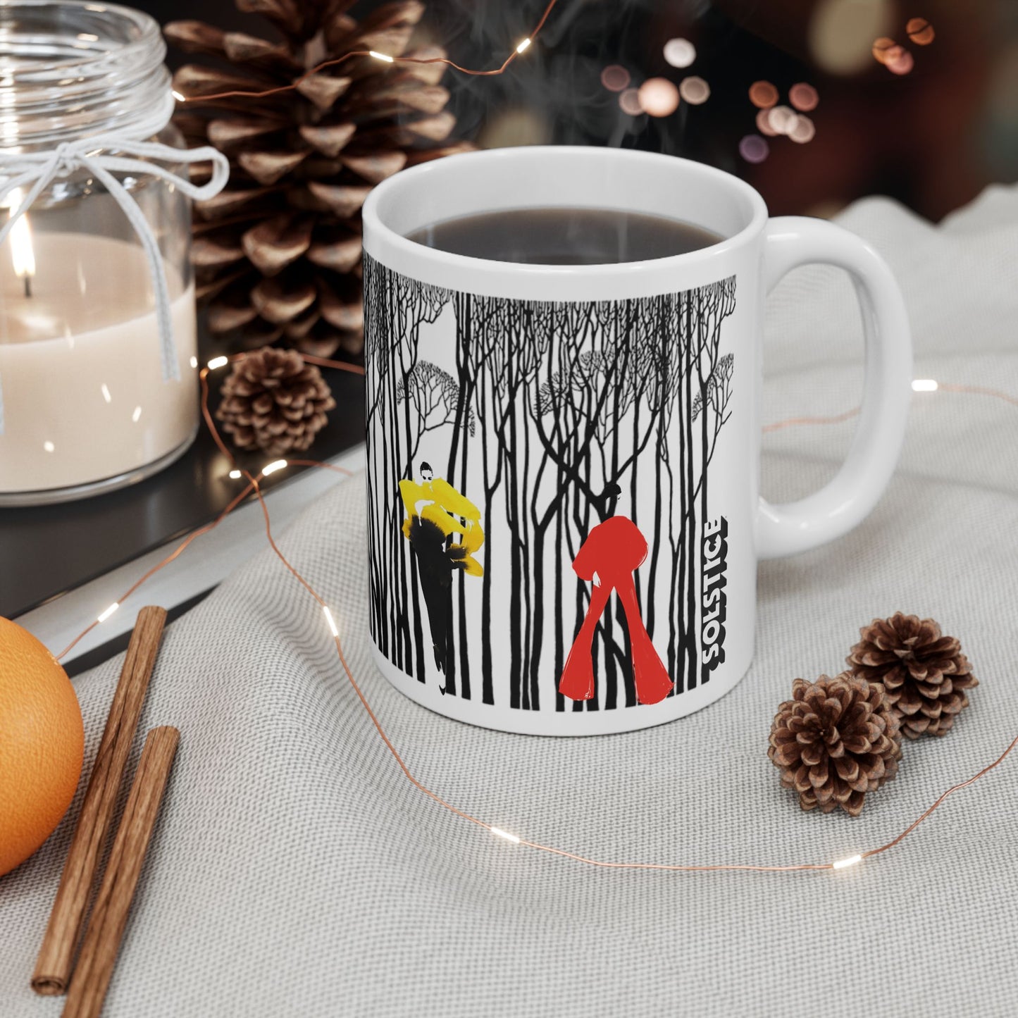 Solstice Winter Fashion Ceramic Mug — (11oz, 15oz)