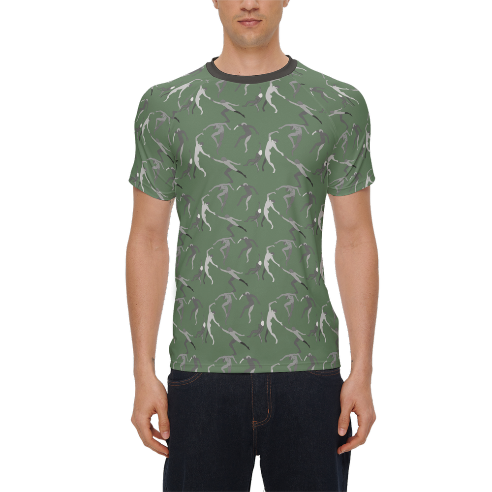 SOLSTICE Men's Athletic Jersey-Heavyweight 225g camouflagedance