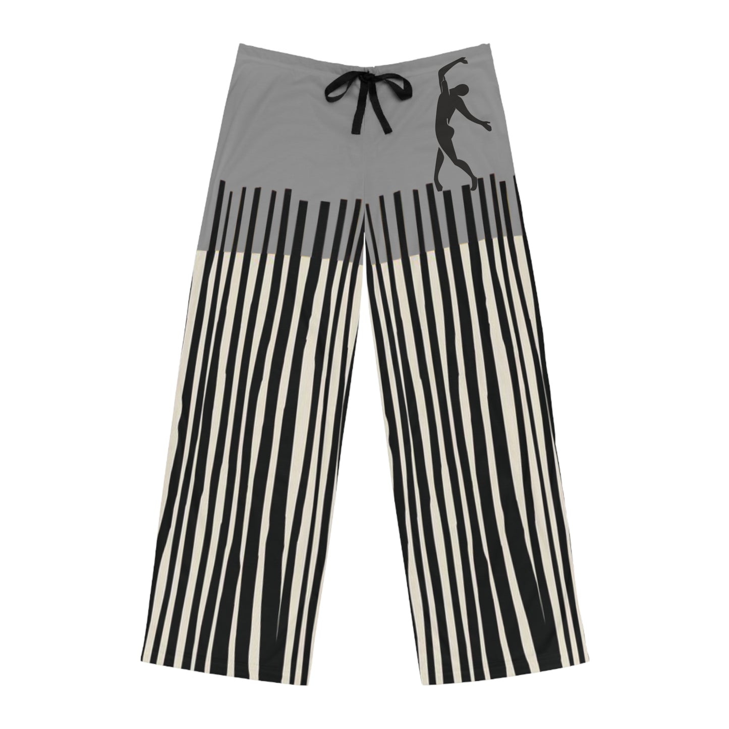 SOLSTICE Bamboo Men's Pajama Grey Pants (AOP)
