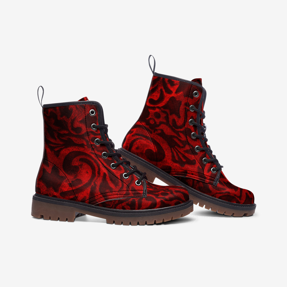 SOLSTICE RED Casual Leather Lightweight boots MT