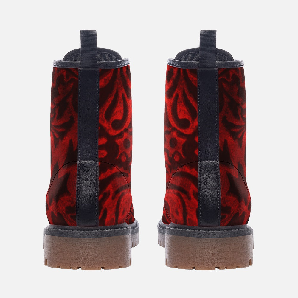 SOLSTICE RED Casual Leather Lightweight boots MT