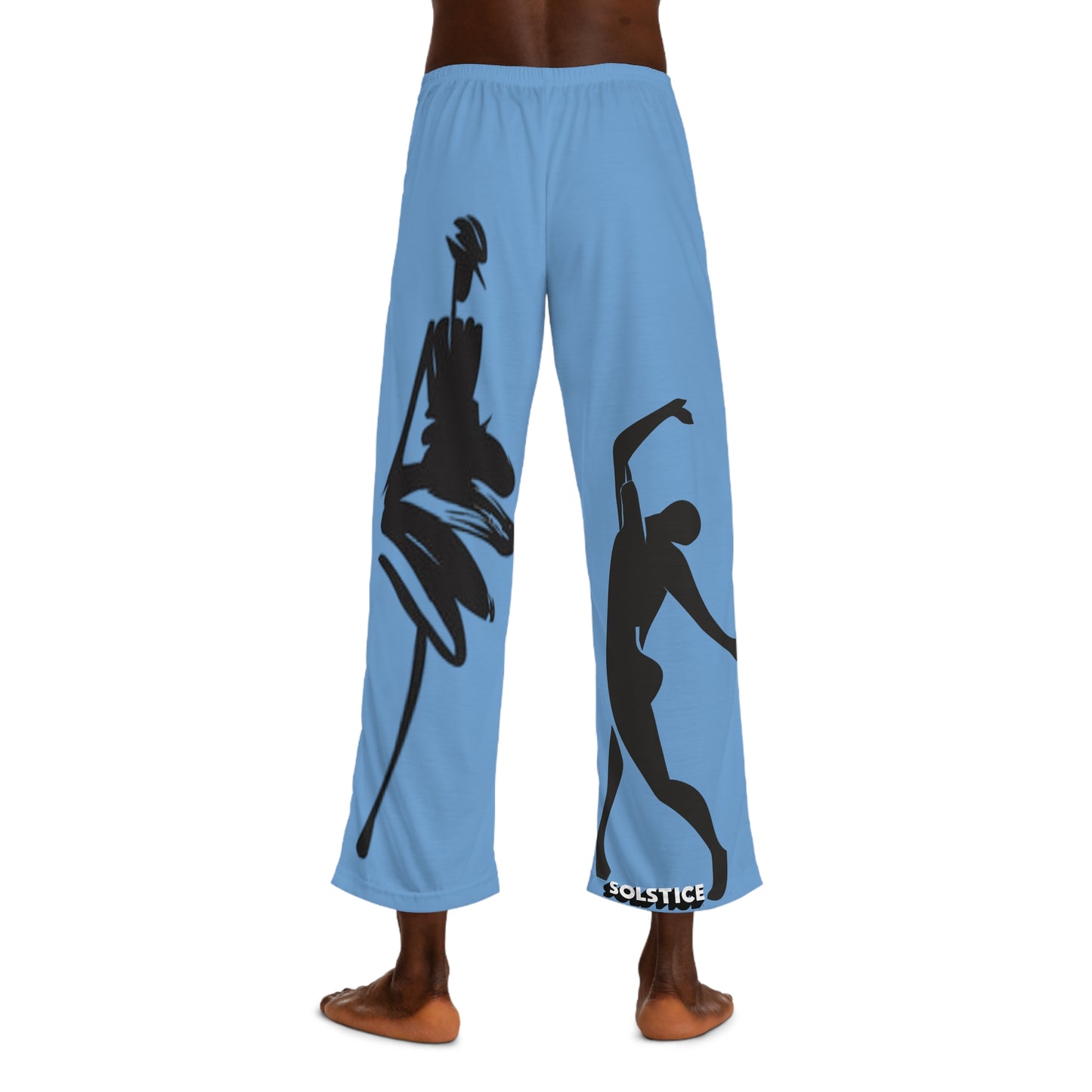 SOLSTICE Fashionist 2 Men's Pajama light blue Pants (AOP)