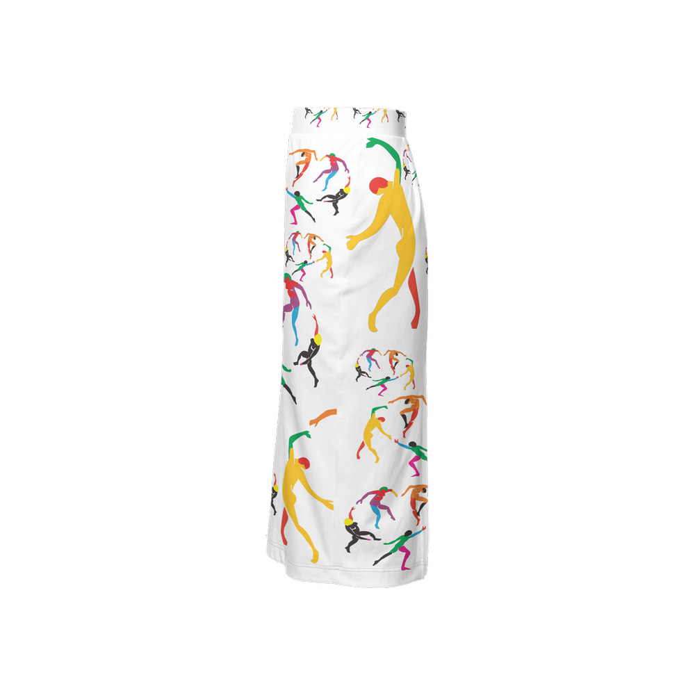 Women's SOLSTICE Back Split Pencil Skirt-Heavy Knit