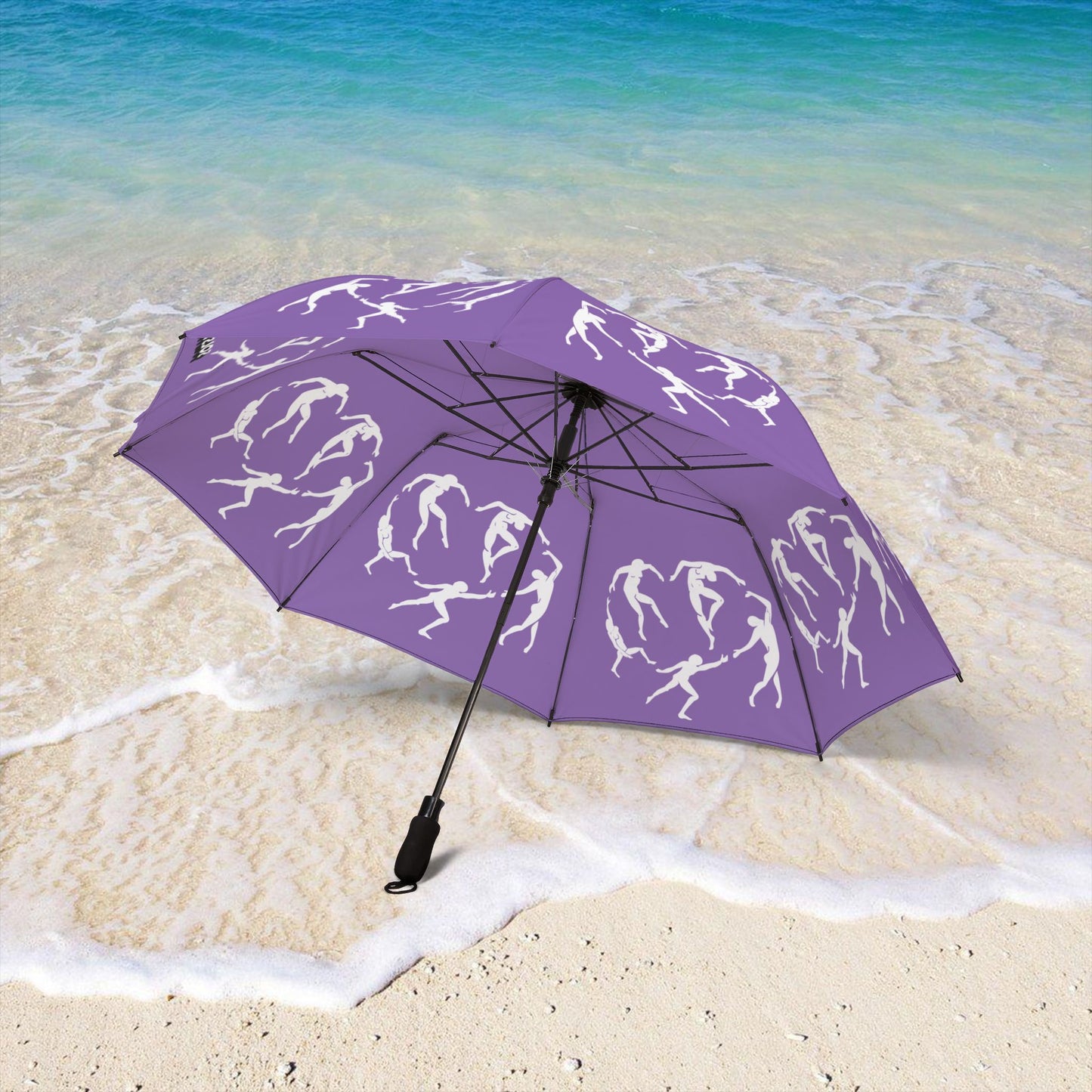 LILAC SOLSTICE DANCE Semi-Automatic Foldable Umbrella
