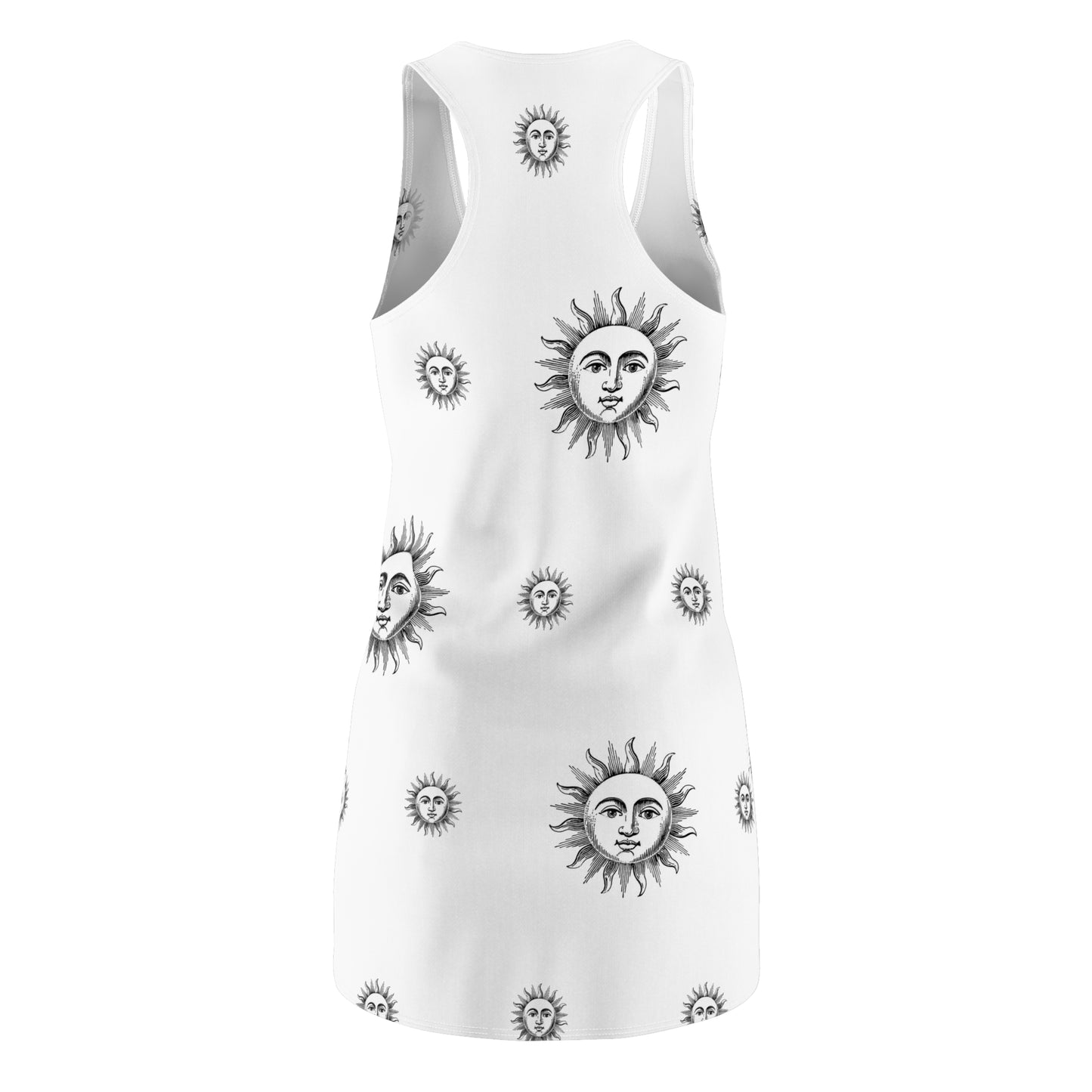 Women's Solstice Sun W Cut & Sew Racerback Dress (AOP)