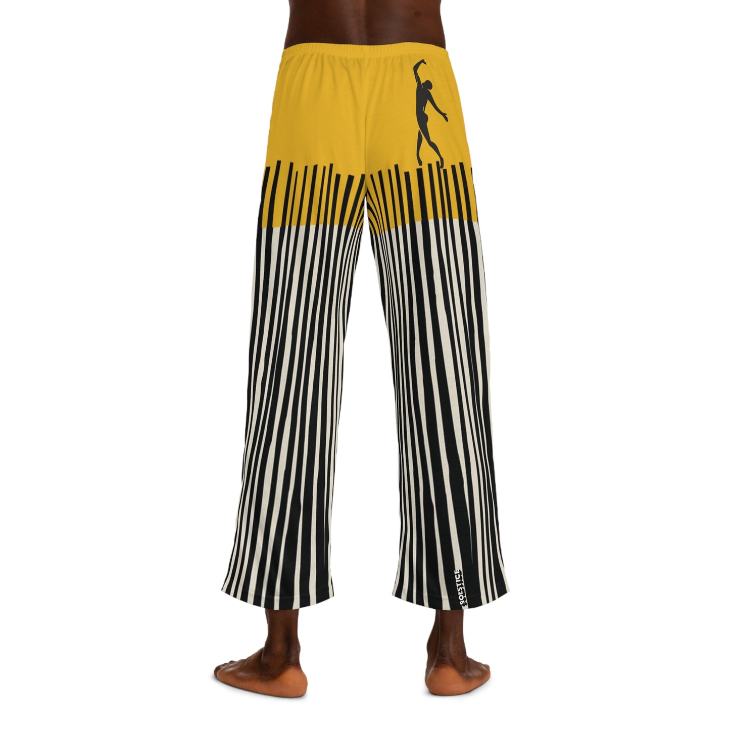Copy of SOLSTICE Bamboo Men's Pajama Yellow Pants (AOP)
