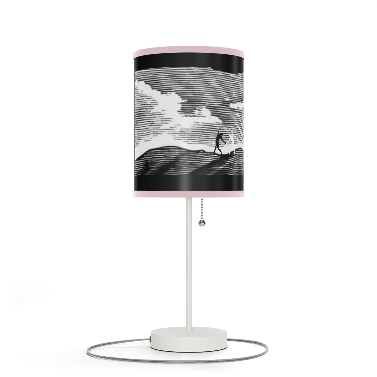 Solstice Engraved Sunrise Lamp on a Stand, US|CA plug