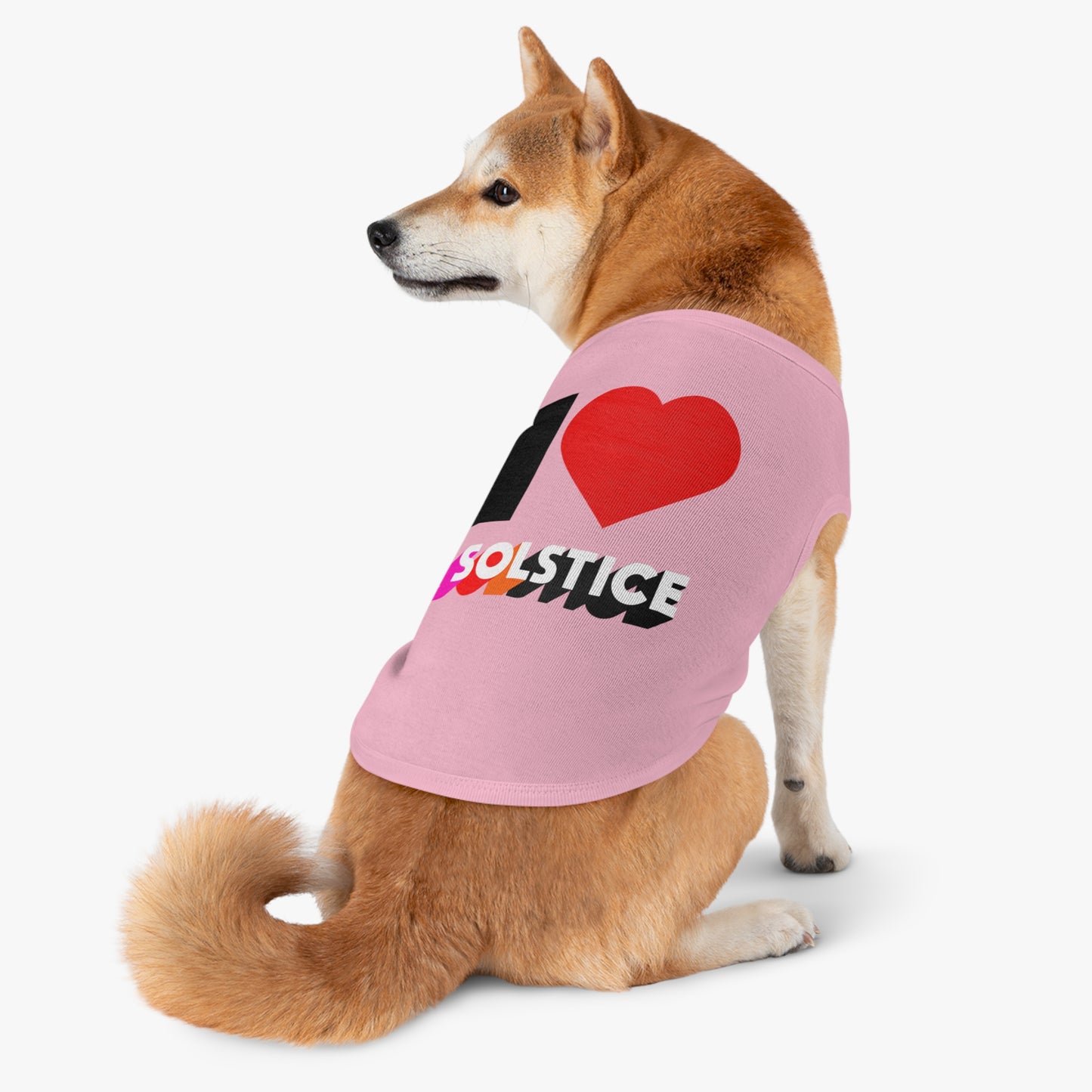 I LOVE SOLSTICE Pet Tank Top