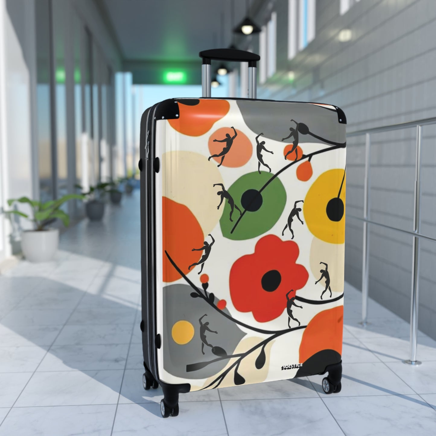 SOLSTICE Matisse flowers chic Suitcase