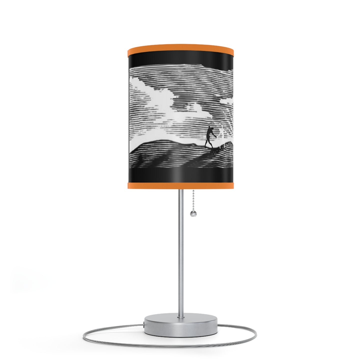 Solstice Engraved Sunrise Lamp on a Stand, US|CA plug