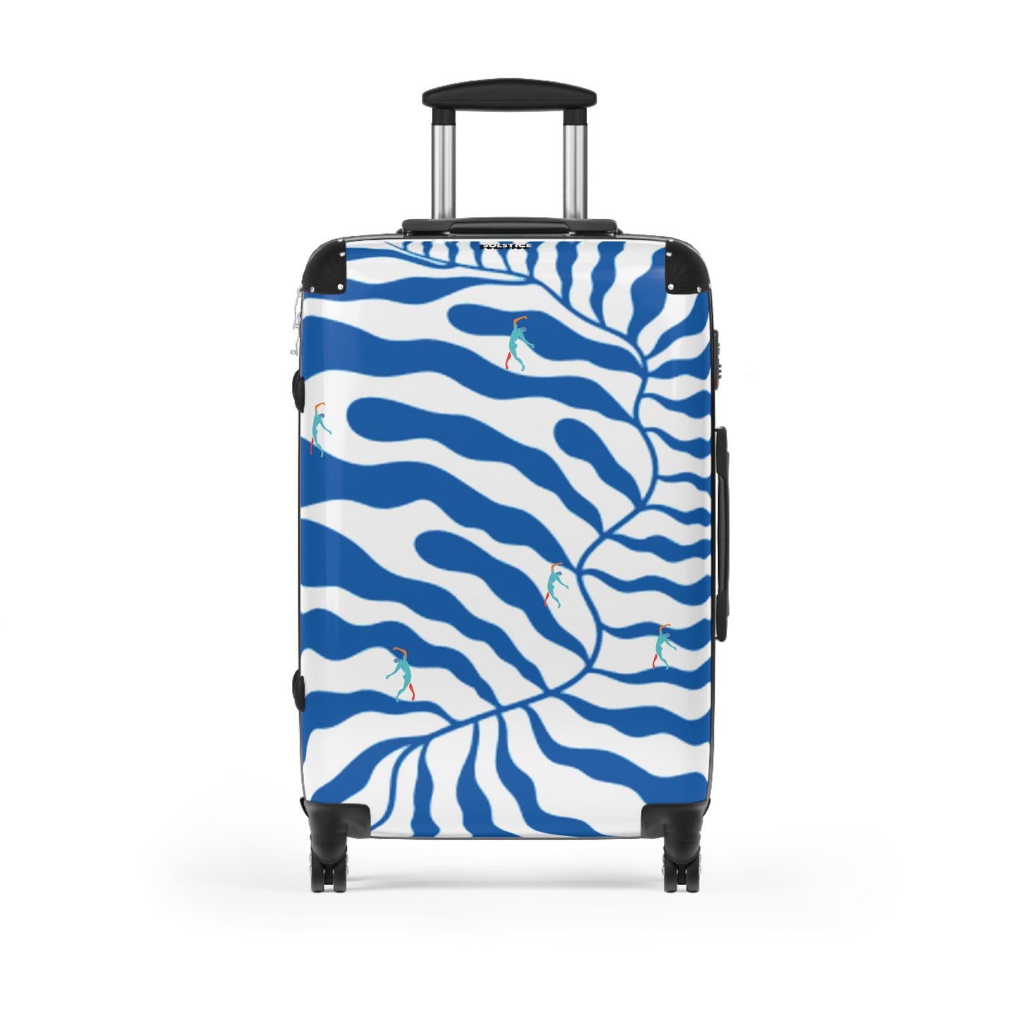 SOLSTICE Matisse blue leave with dancers Suitcase