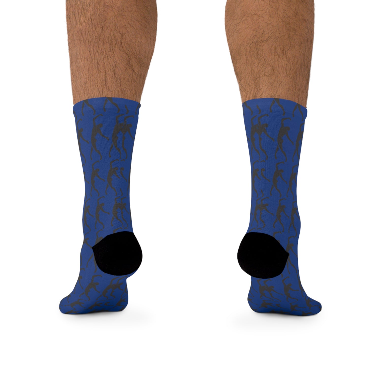 Recycled SOLSTICE Blue PolyCotton Socks