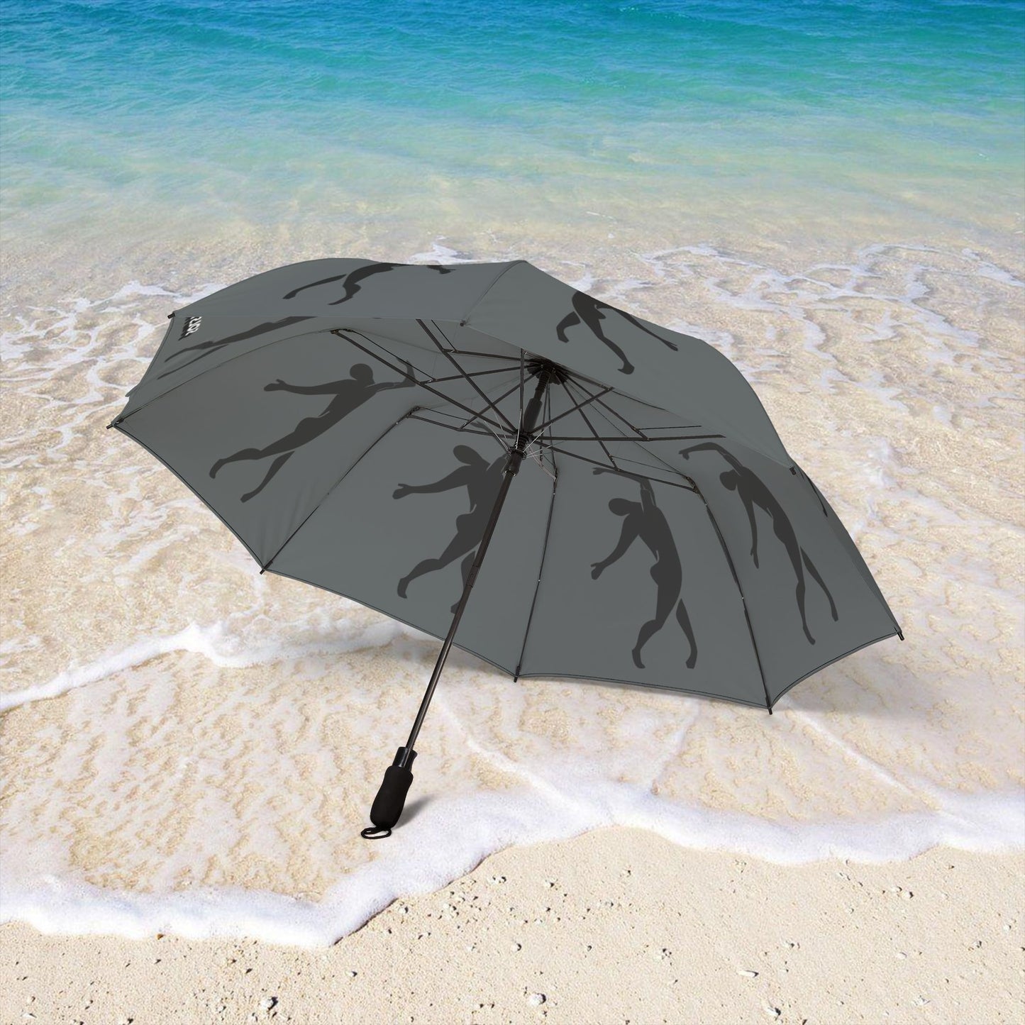GRAY SOLSTICE MATISSE DANCER Semi-Automatic Foldable Umbrella