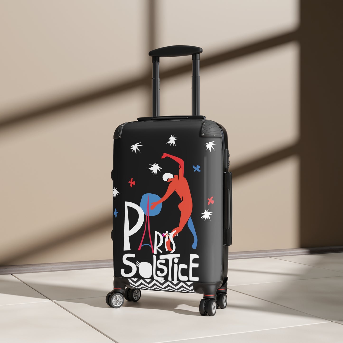 SOLSTICE Paris Suitcase BLACK