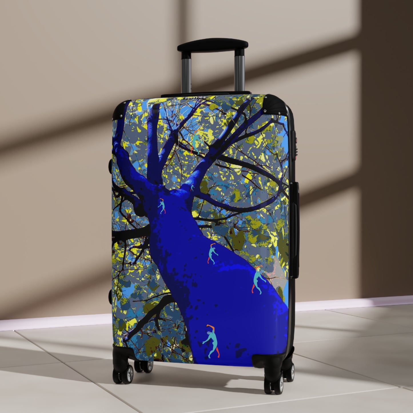 SOLSTICE BlueTree with dancers Suitcase