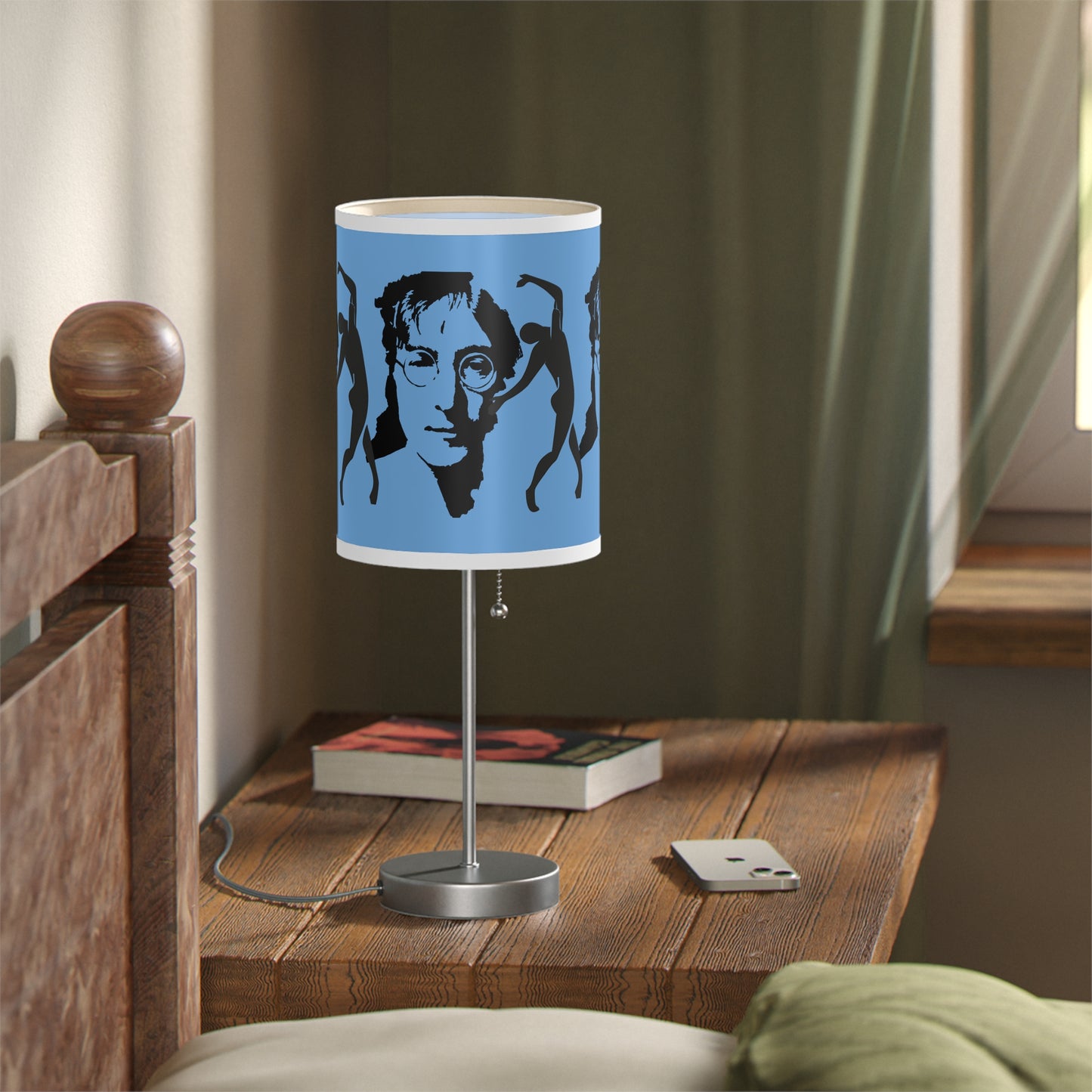 Lamp on a Stand, blue LENON US|CA plug