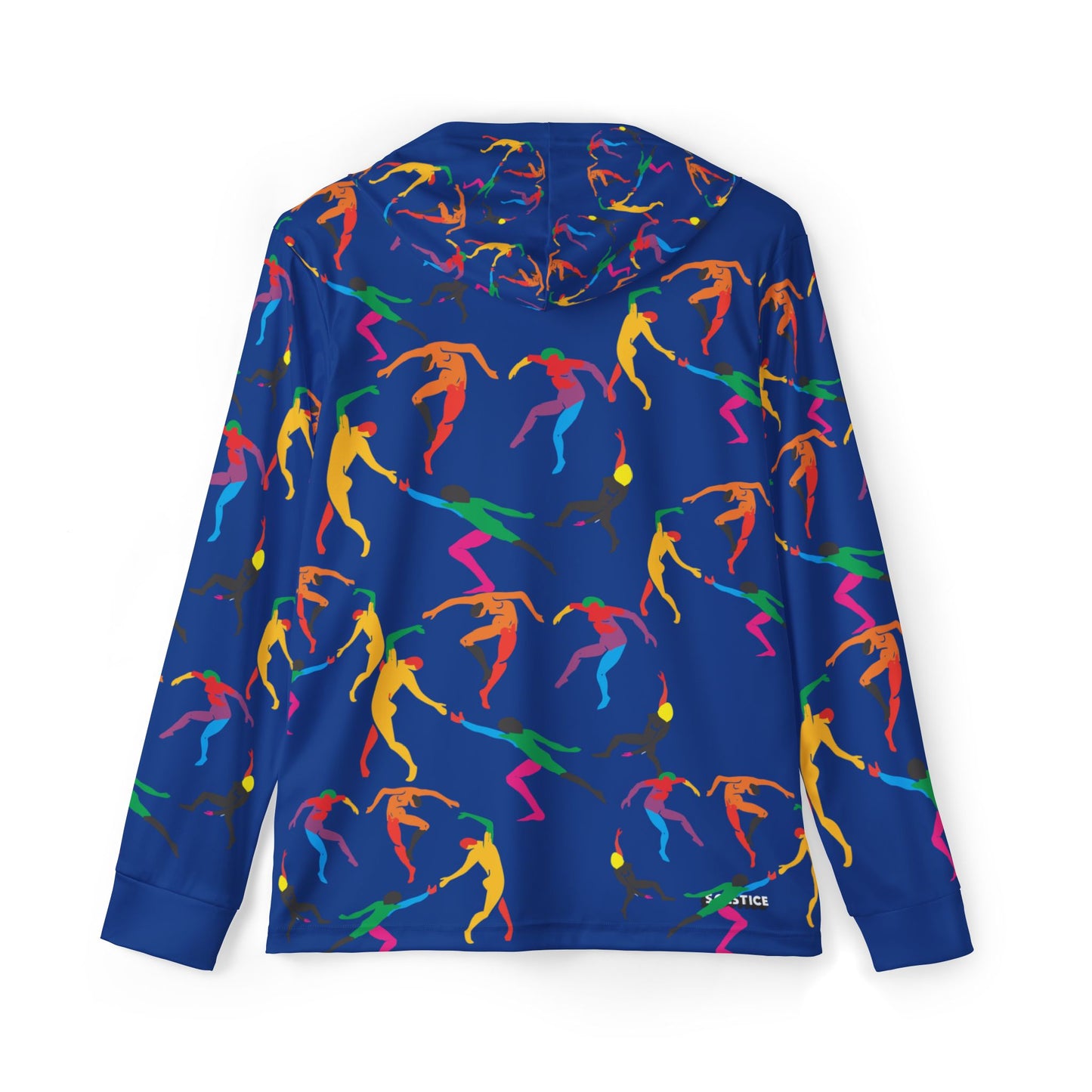 Men's SOLSTICE DANCE Sports dark blue Warmup Hoodie (AOP)
