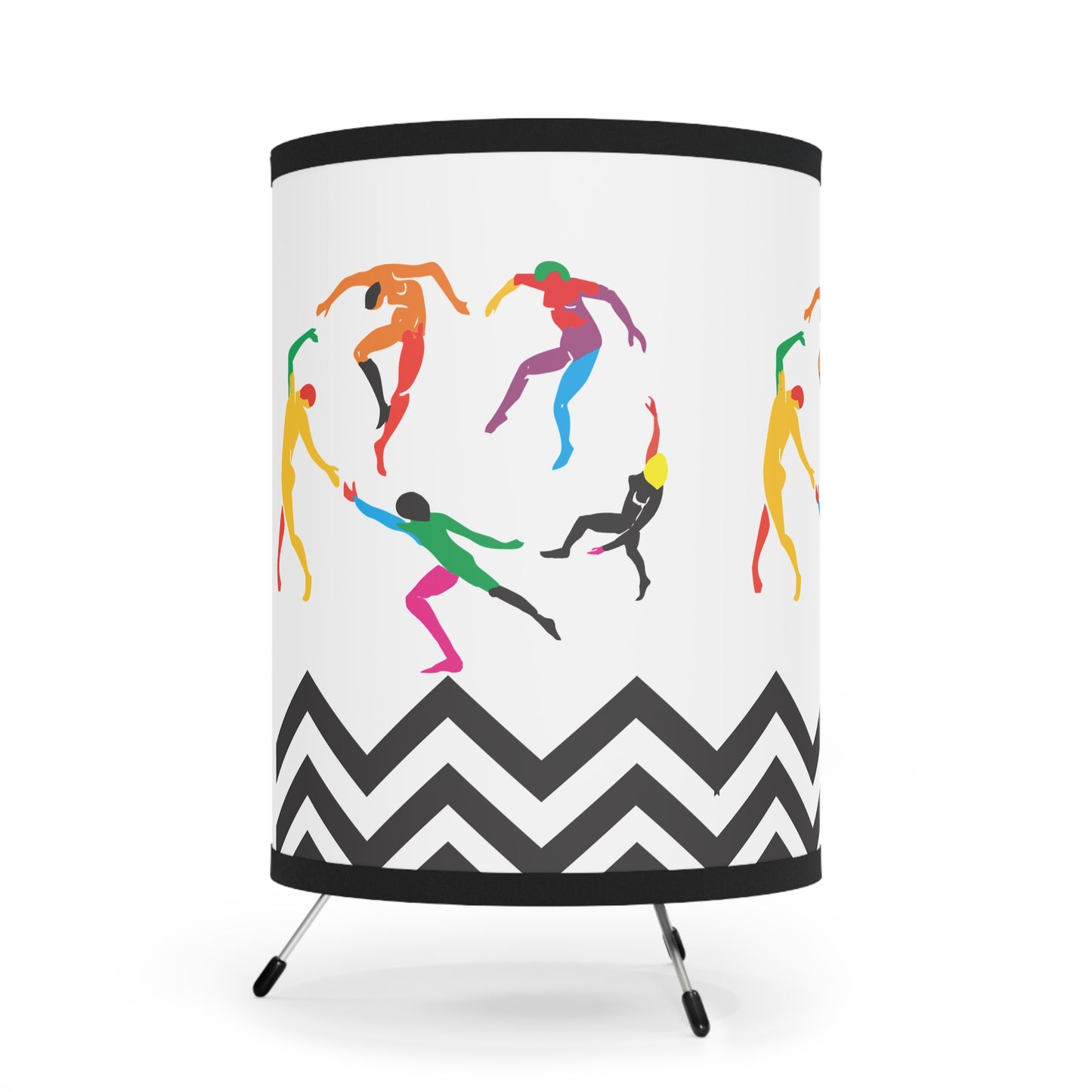 Tripod Lamp SOLSTICE with High-Res Printed Shade, US\CA plug