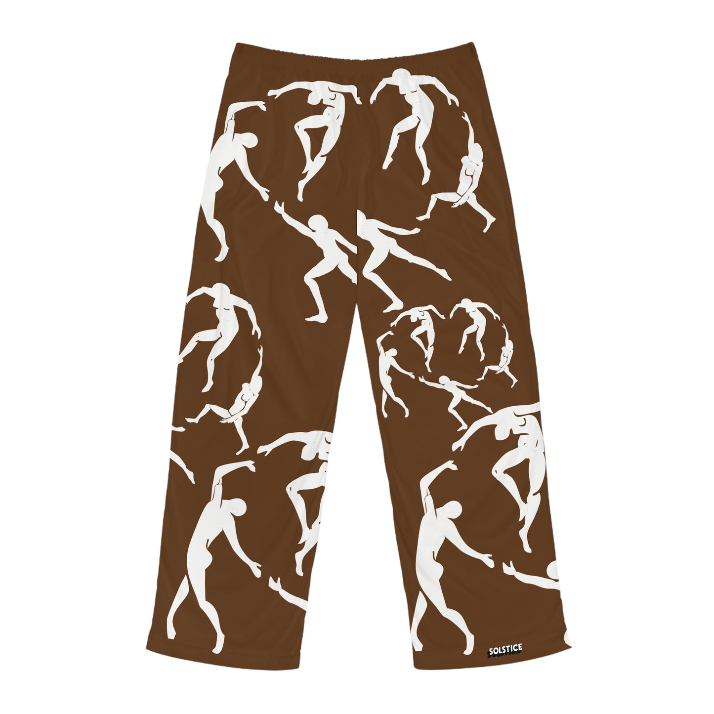 SOLSTICE Matisse Men's brown Pajama Pants (AOP)