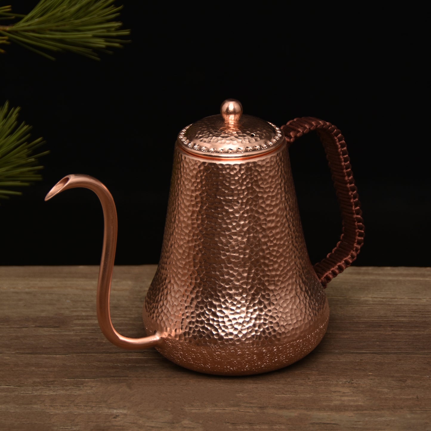 Hand Pounding Coffee Brewing Copper Pot