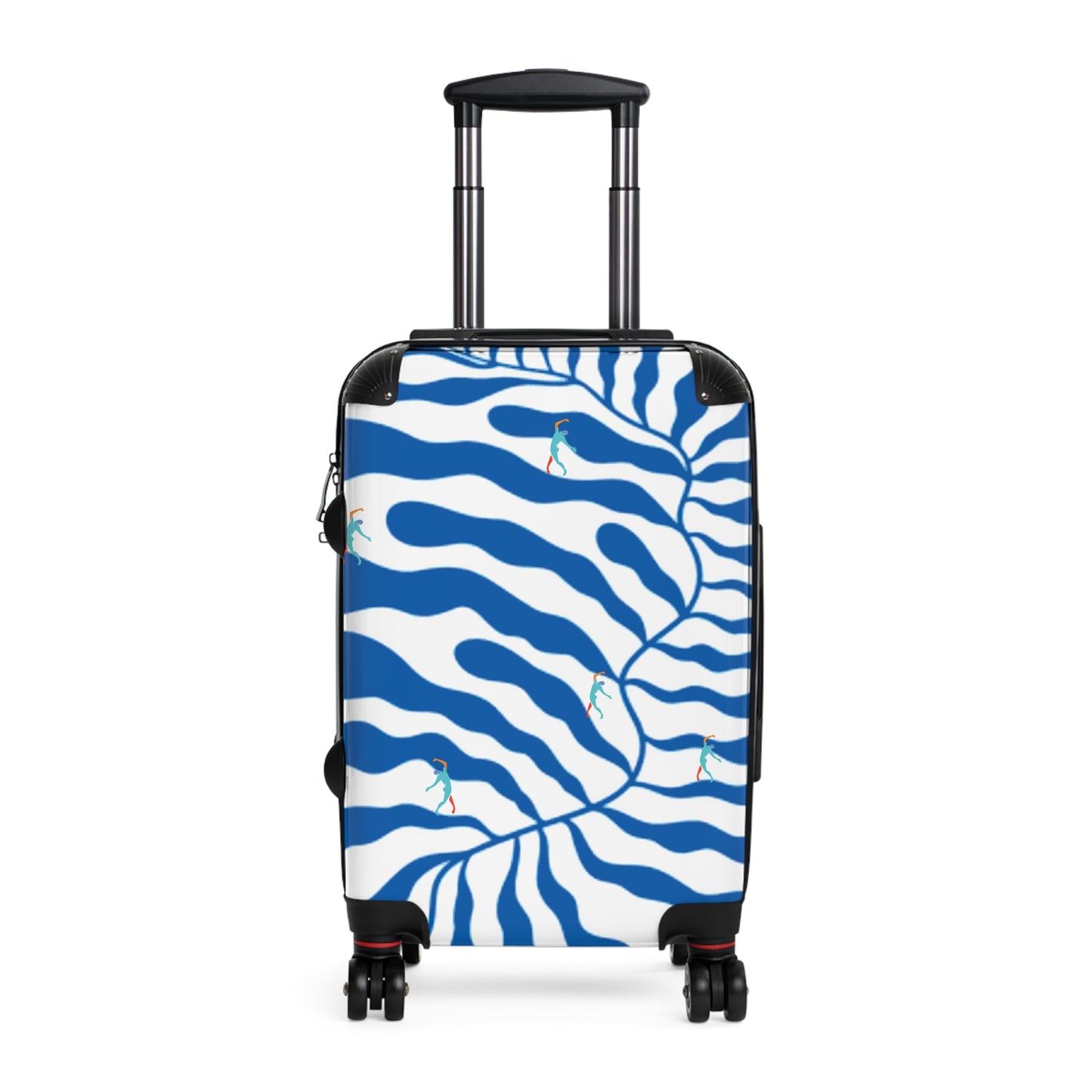 SOLSTICE Matisse blue leave with dancers Suitcase