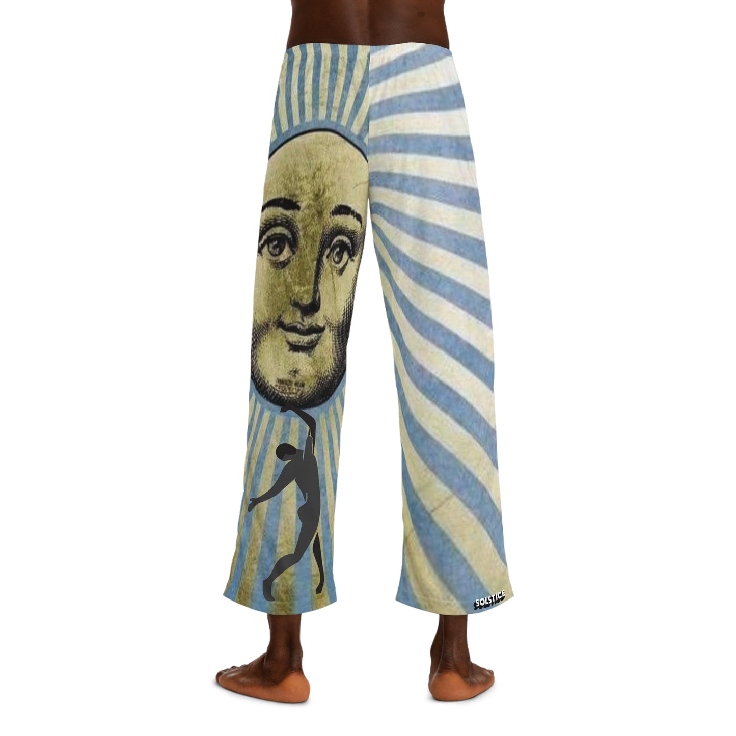 SOLSTICE Vintage Sun Men's Pajama Pants (AOP)
