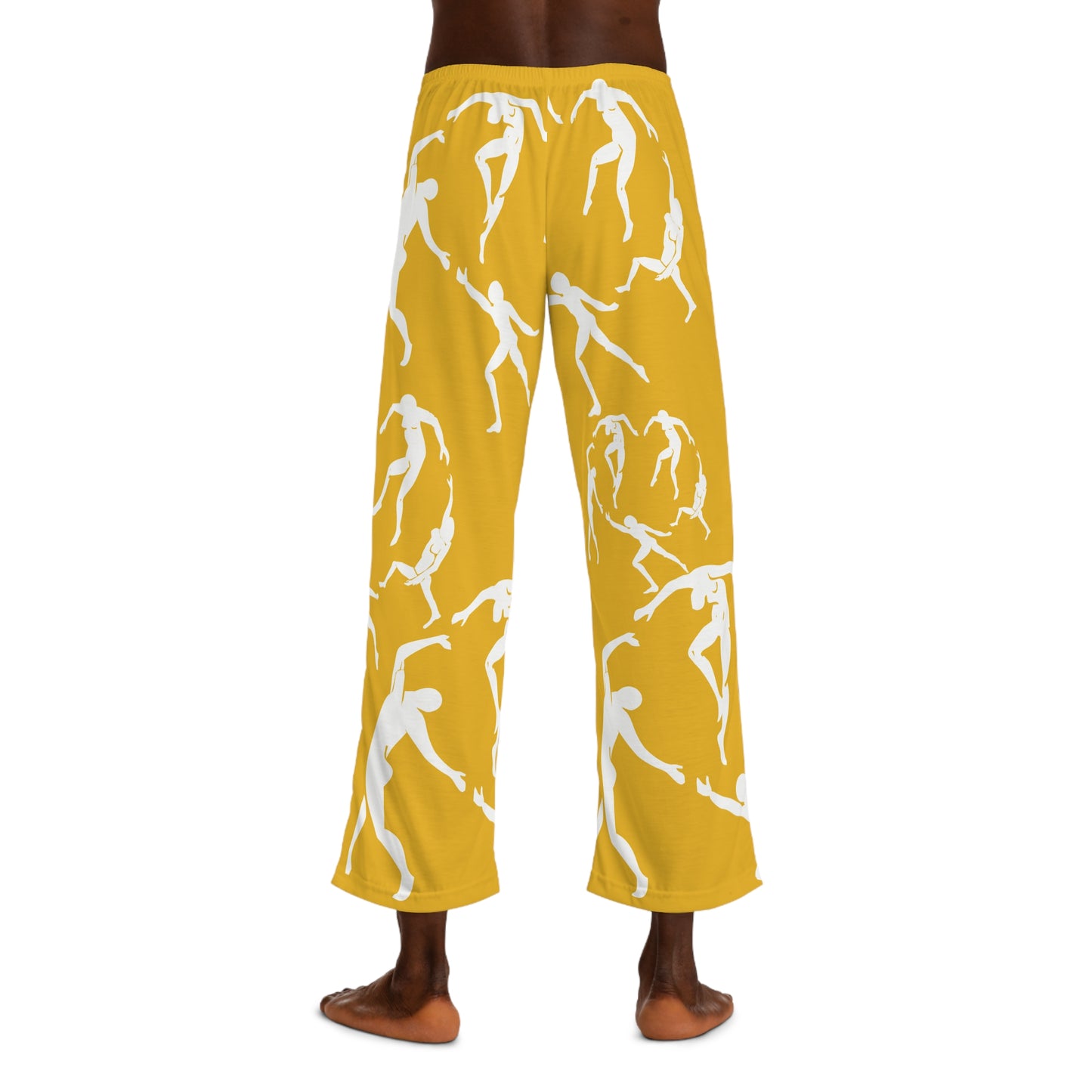 SOLSTICE Matisse Men's yellow Pajama Pants (AOP)