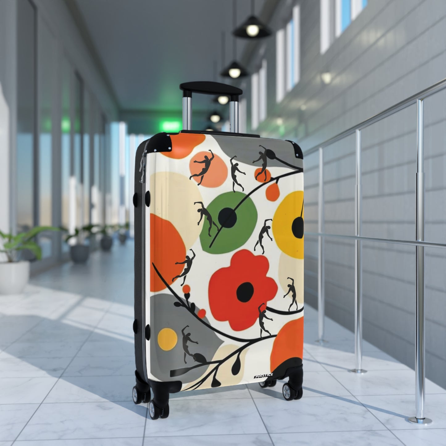SOLSTICE Matisse flowers chic Suitcase