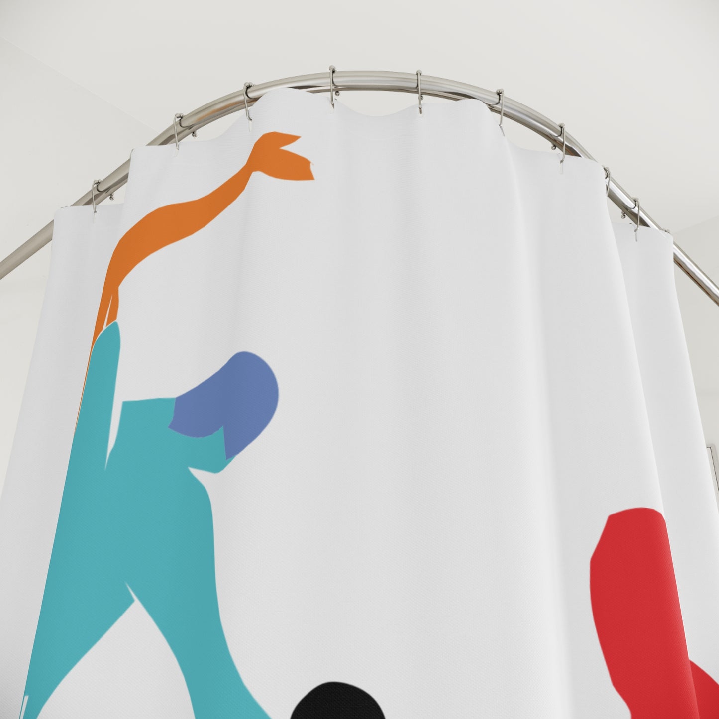SOLSTICE dancer Shower Curtain band 1