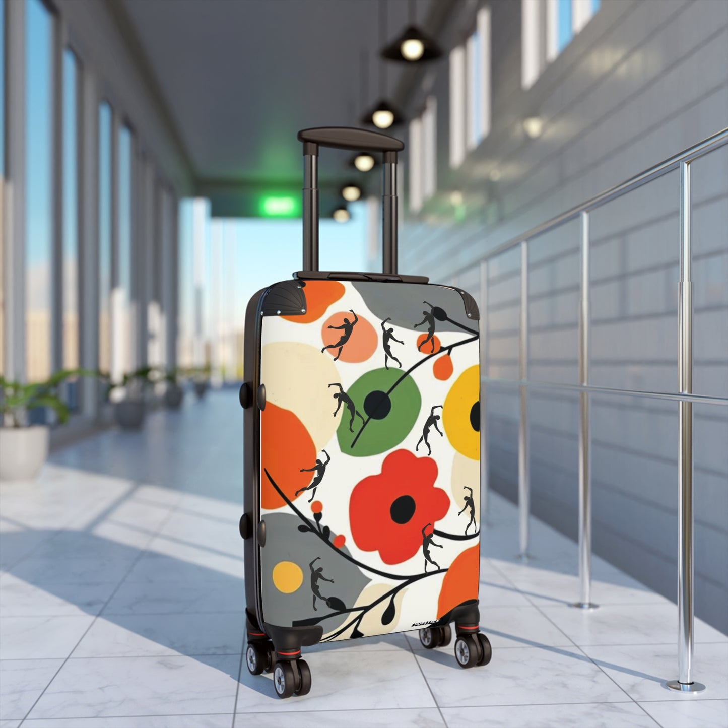 SOLSTICE Matisse flowers chic Suitcase