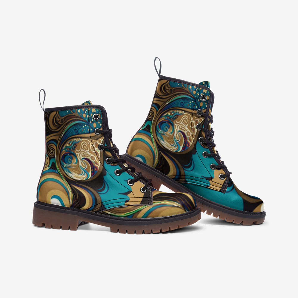 Solstice Pop Art 1 Casual Leather Lightweight boots MT