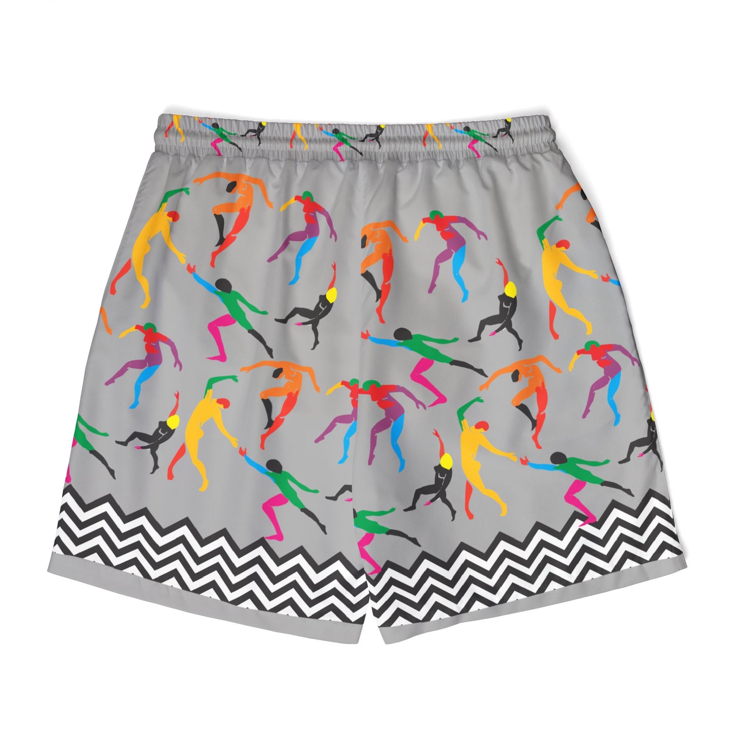 SOLSTICE DANCE Swim Gray Shorts (AOP)