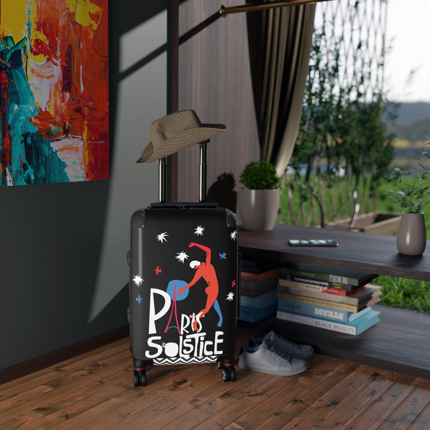 SOLSTICE Paris Suitcase BLACK