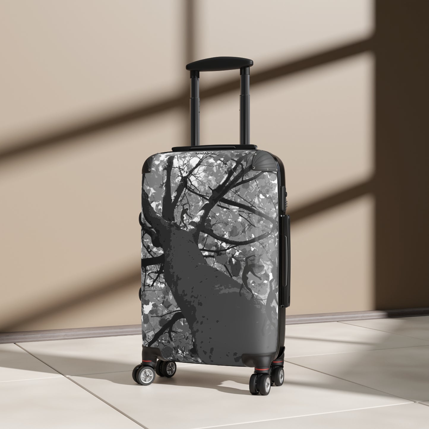 SOLSTICE BlueTree BW with dancers Suitcase