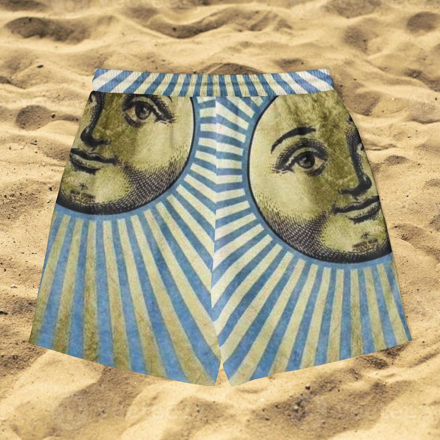 SOLSTICE Vintage Sun Swim Shorts (AOP)