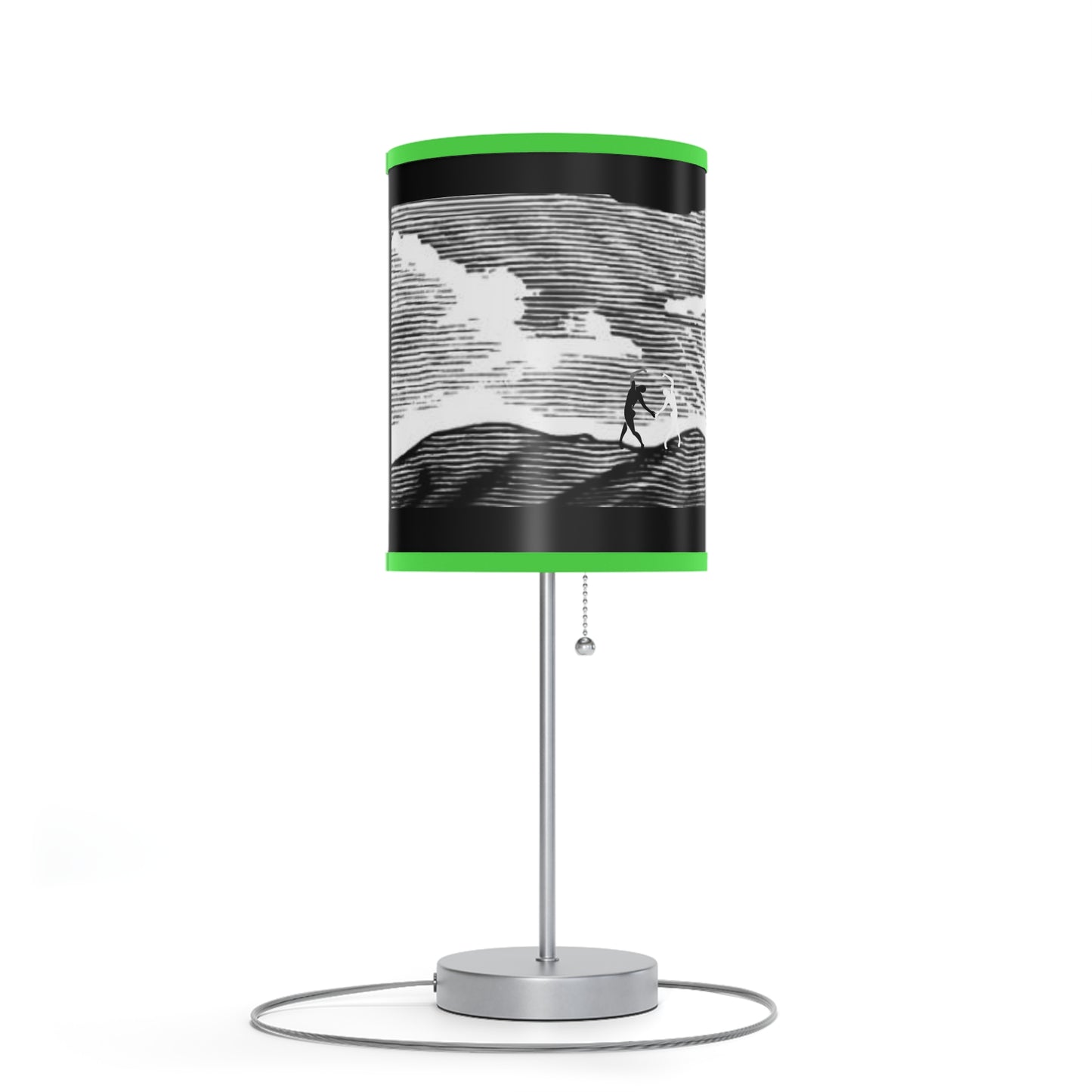 Solstice Engraved Sunrise Lamp on a Stand, US|CA plug
