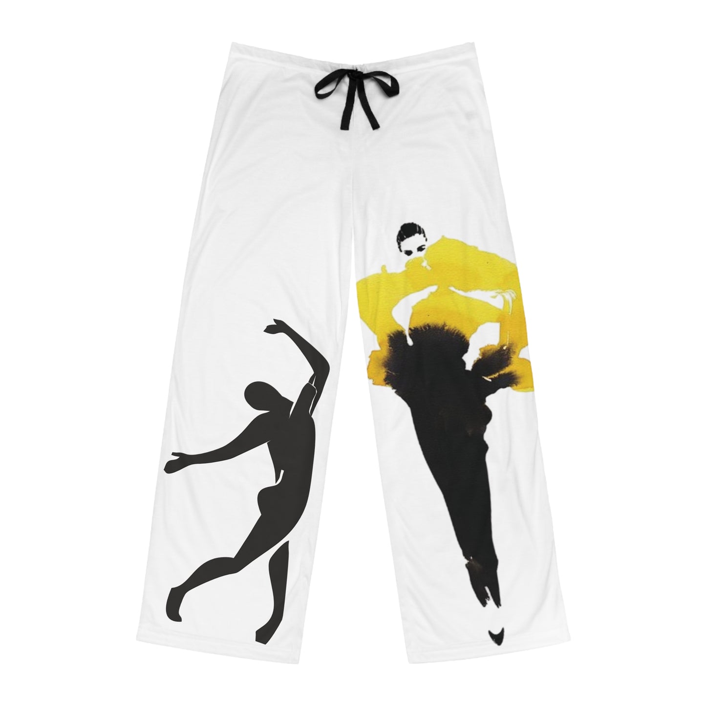 SOLSTICE Fashionist 2 Men's Pajama White Pants (AOP)