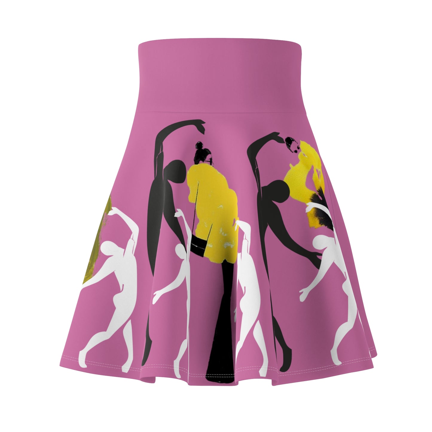 SOLSTICE Fashion Pink Skater Skirt (AOP)
