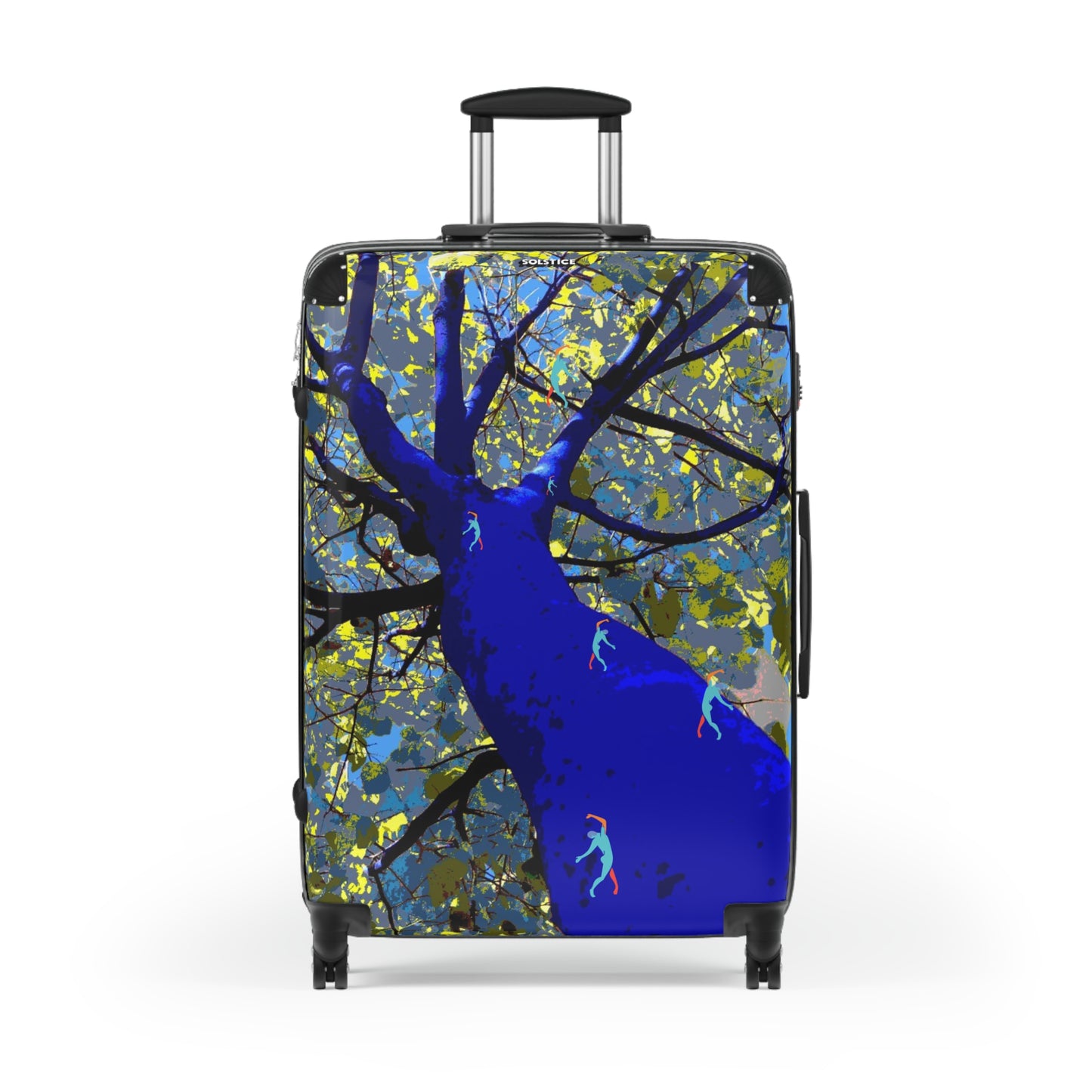 SOLSTICE BlueTree with dancers Suitcase